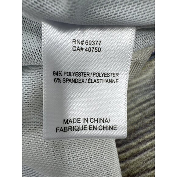 Everyday Jones Mesh Sleeve Cowl Neck Ruched Top Plus Size 3X Long Sleeve NEW - Picture 10 of 11